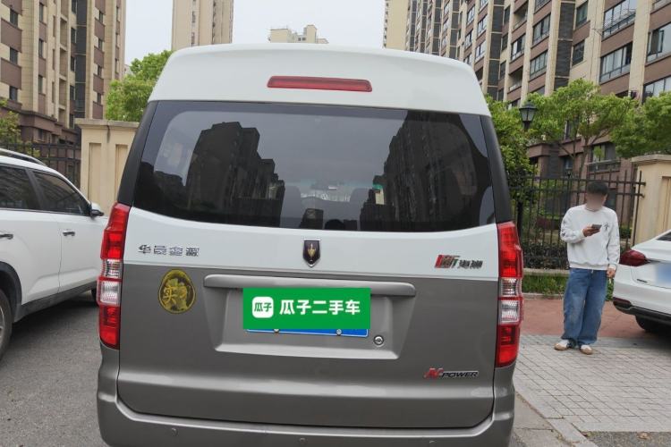 Used Jinbei New Hiace X30L 2022 1.5L Wealth Edition Non-Air-Conditioned Bus China VI Standard SWC15M Rear