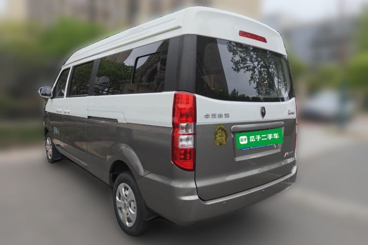 Used Jinbei New Hiace X30L 2022 1.5L Wealth Edition Non-Air-Conditioned Bus China VI Standard SWC15M Rear Left 45 Deg