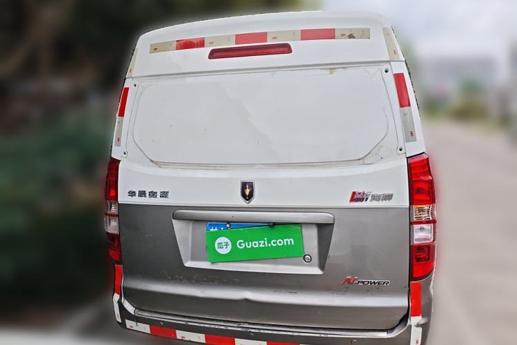Used Jinbei New Hiace X30L 2022 1.5L Wealth Edition Air-Conditioning-Free Van China VI Standard SWC15M Rear