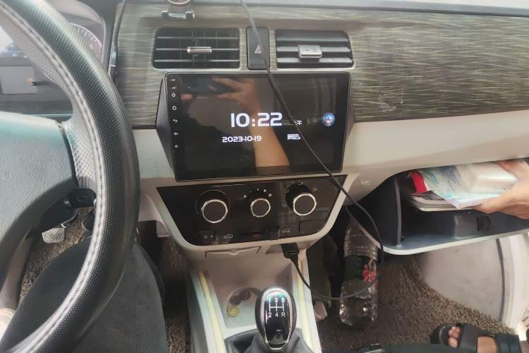 Used Jinbei New Hiace X30L 2022 1.5L Super-Comfort Edition Air-Conditioning-Free Bus China VI Standard SWC15M Audio And AC Panel