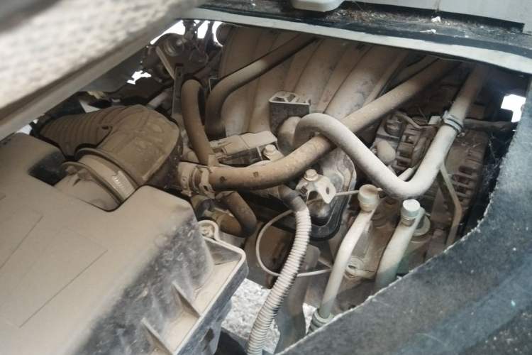 Used Jinbei New Hiace X30L 2022 1.5L Super-Comfort Edition Air-Conditioning-Free Bus China VI Standard SWC15M Engine Bay Left