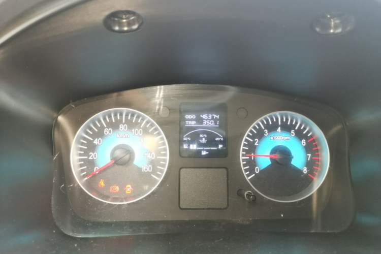 Used Jinbei New Hiace X30L 2022 1.5L Super-Comfort Edition Air-Conditioning-Free Bus China VI Standard SWC15M Instrument Cluster