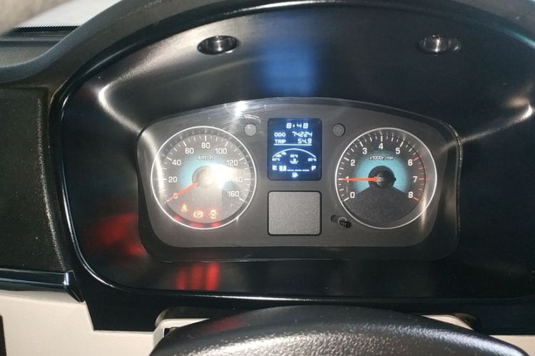 Used Jinbei New Hiace X30L 2022 1.5L Wealth Edition Air-Conditioning-Free Van China VI Standard SWC15M Odometer Close Up