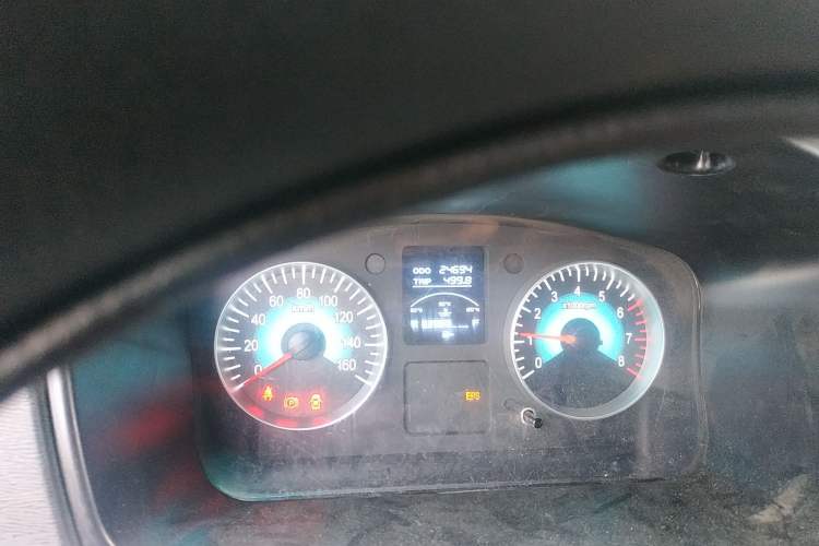 Used Jinbei New Hiace X30L 2022 1.5L Wealth Edition Non-Air-Conditioned Bus China VI Standard SWC15M Odometer Close Up