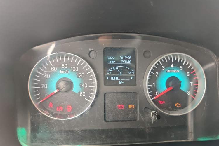 Used Jinbei New Hiace X30L 2022 1.5L Wealth Edition Non-Air-Conditioned Bus China VI Standard SWC15M Odometer Close Up