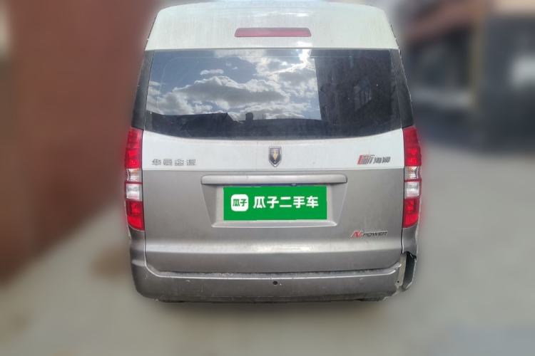 Used Jinbei New Hiace X30L 2022 1.5L Wealth Edition Air-Conditioning-Free Van China VI Standard SWC15M Rear