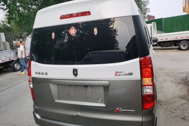 Used Jinbei New Hiace X30L 2022 1.5L Super-Comfort Edition Air-Conditioning-Free Bus China VI Standard SWC15M Rear