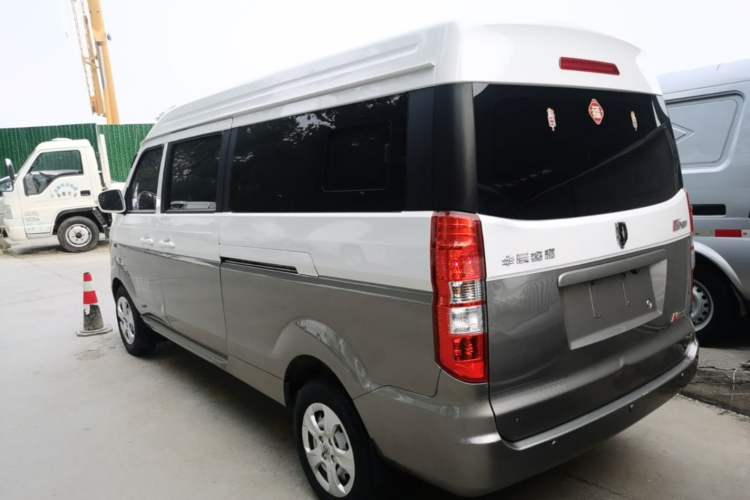 Used Jinbei New Hiace X30L 2022 1.5L Super-Comfort Edition Air-Conditioning-Free Bus China VI Standard SWC15M Rear Left 45 Deg