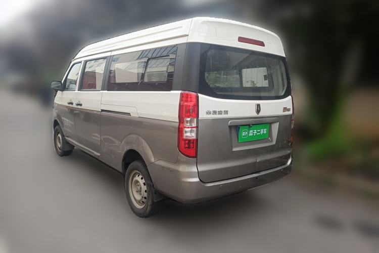 Used Jinbei New Hiace X30L 2022 1.5L Super-Comfort Edition Air-Conditioning-Free Bus China VI Standard SWC15M Rear Left 45 Deg