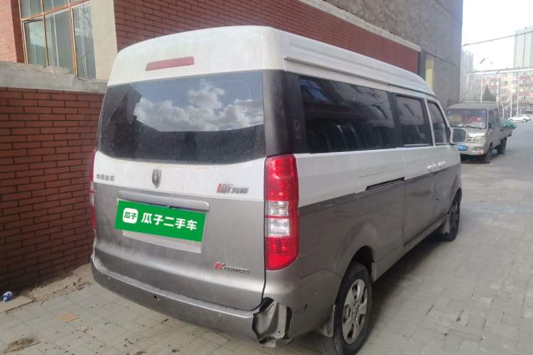 Used Jinbei New Hiace X30L 2022 1.5L Wealth Edition Air-Conditioning-Free Van China VI Standard SWC15M Rear Right 45 Deg