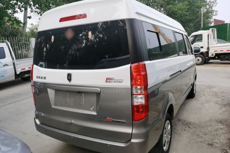 Used Jinbei New Hiace X30L 2022 1.5L Super-Comfort Edition Air-Conditioning-Free Bus China VI Standard SWC15M Rear Right 45 Deg