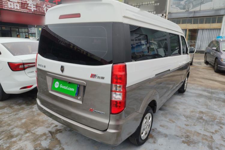 Used Jinbei New Hiace X30L 2022 1.5L Luxury Central Air-Conditioned Coach China VI Standard SWC15M Rear Right 45 Deg