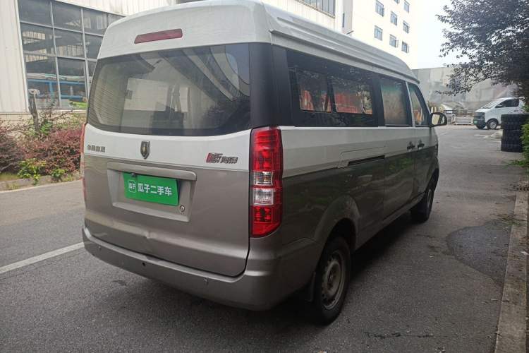 Used Jinbei New Hiace X30L 2022 1.5L Super-Comfort Edition Air-Conditioning-Free Bus China VI Standard SWC15M Rear Right 45 Deg