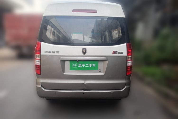 Used Jinbei New Hiace X30L 2022 1.5L Super-Comfort Edition Air-Conditioning-Free Bus China VI Standard SWC15M Rear