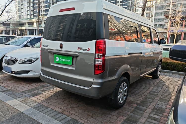 Used Jinbei New Hiace X30L 2023 1.5L Wealth Edition Passenger Van 5/6/7-Seater Central Air Conditioning Version SWC15M Rear Right 45 Deg