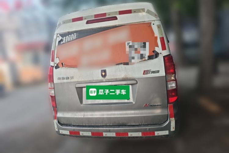 Used Jinbei New Hiace X30L 2023 1.5L Wealth Edition Van 2/5-Seater Air-Conditioned Model SWC15M Rear