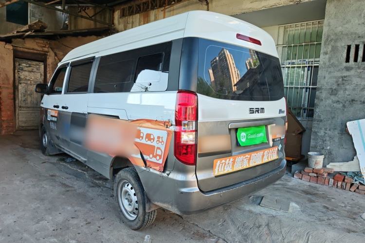 Used Jinbei New Hiace X30L 2023 1.5L Wealth Edition Passenger Van 5/6/7-Seater Central Air Conditioning Version SWC15M Rear Left 45 Deg