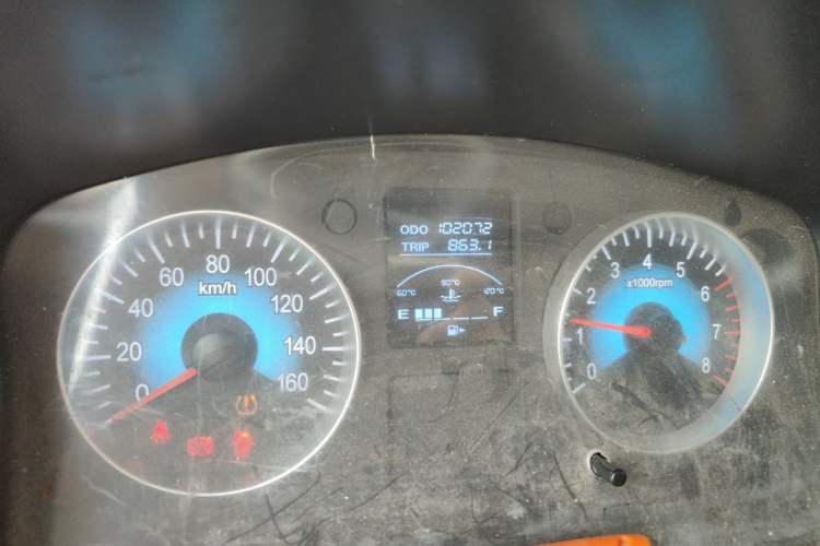 Used Jinbei New Hiace X30L 2024 Champion Edition Coach 5/6/7-Seater with Central Air Conditioning Odometer Close Up