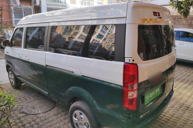 Used Jinbei New Hiace X30L 2024 Wealth Edition Passenger Vehicle 5/6/7 Seater Rear Left 45 Deg