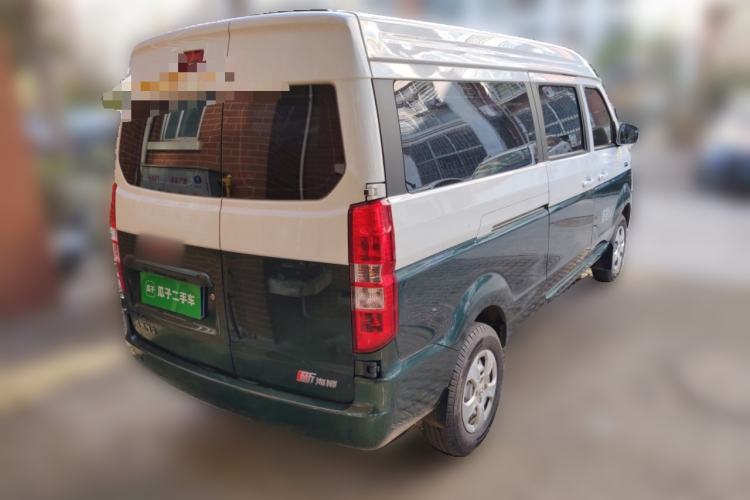 Used Jinbei New Hiace X30L 2024 Wealth Edition Passenger Vehicle 5/6/7 Seater Rear Right 45 Deg