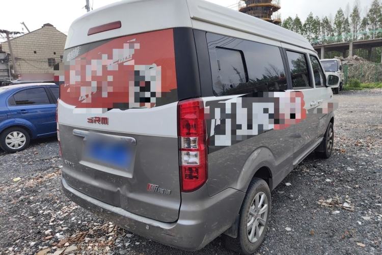 Used Jinbei New Hiace X30L 2024 Champion Edition Coach 5/6/7-Seater with Central Air Conditioning Rear Right 45 Deg