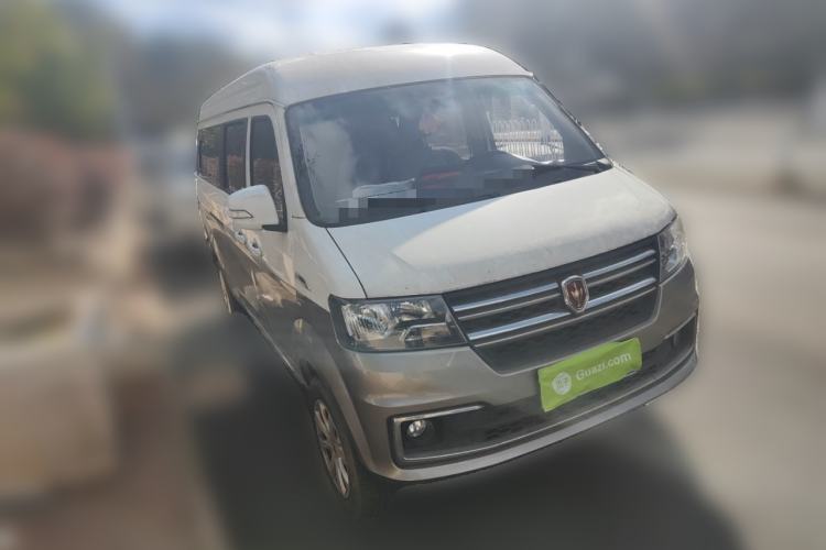 Used Jinbei New Hiace X30L 2024 Wealth Edition Passenger Van 5/6/7 Seater Front-Mounted Air Conditioning Exterior 2