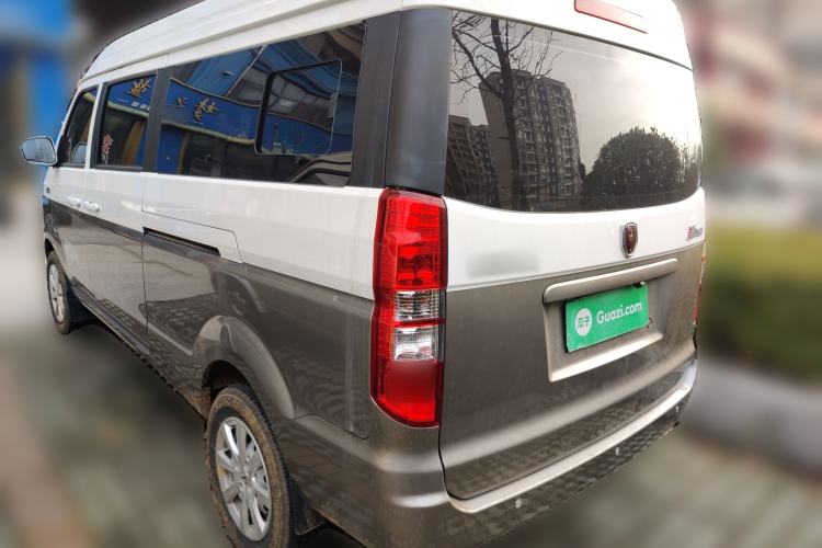 Used Jinbei New Hiace X30L 2024 Wealth Edition Passenger Vehicle 5/6/7 Seater Rear Left 45 Deg