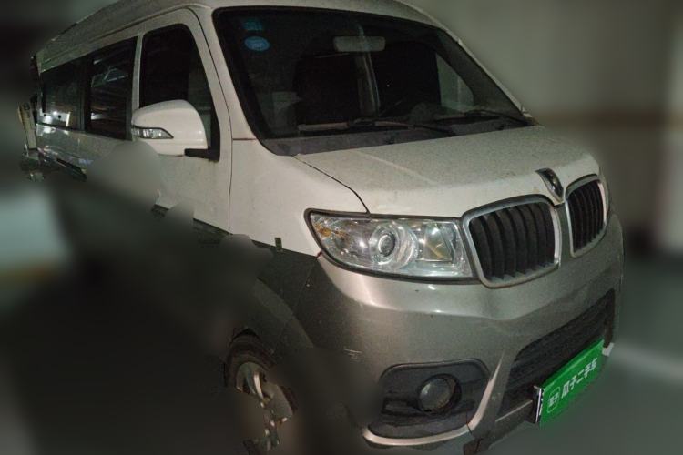 Used Jinbei New Hiace X30L CNG 2018 1.5L Wealth Edition Natural Gas Vehicle Passenger Bus SWFC15 Front Right 45 Deg