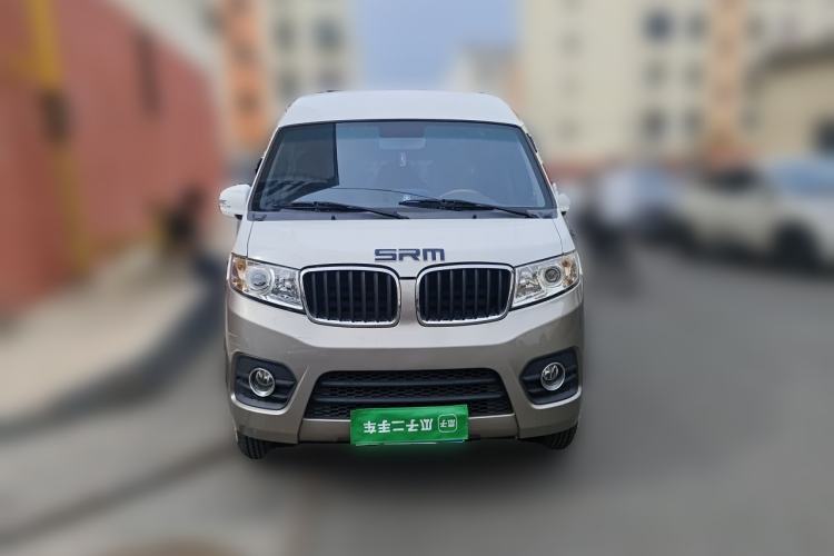 Used Jinbei New Hiace X30L CNG 2018 1.5L Wealth Edition Natural Gas Vehicle Passenger Bus SWFC15 Front