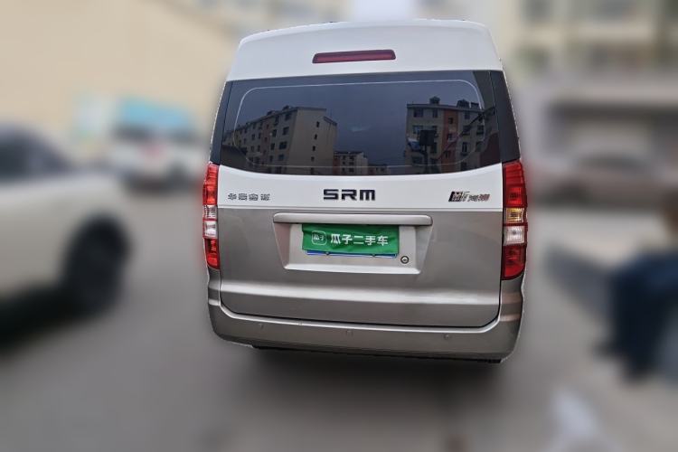 Used Jinbei New Hiace X30L CNG 2018 1.5L Wealth Edition Natural Gas Vehicle Passenger Bus SWFC15 Rear