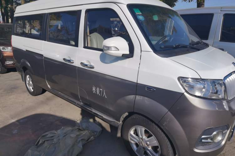 Used Jinbei New Hiace X30L CNG 2018 1.5L Wealth Edition Natural Gas Vehicle Passenger Bus SWFC15 Exterior 2