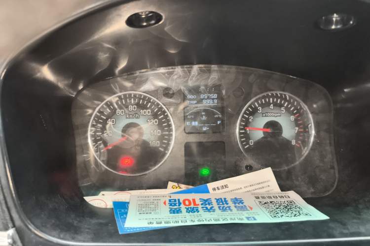 Used Jinbei New Hiace X30L CNG 2020 1.5L Wealth Edition Natural Gas Passenger Vehicle China VI Standard SWFC15M Instrument Cluster