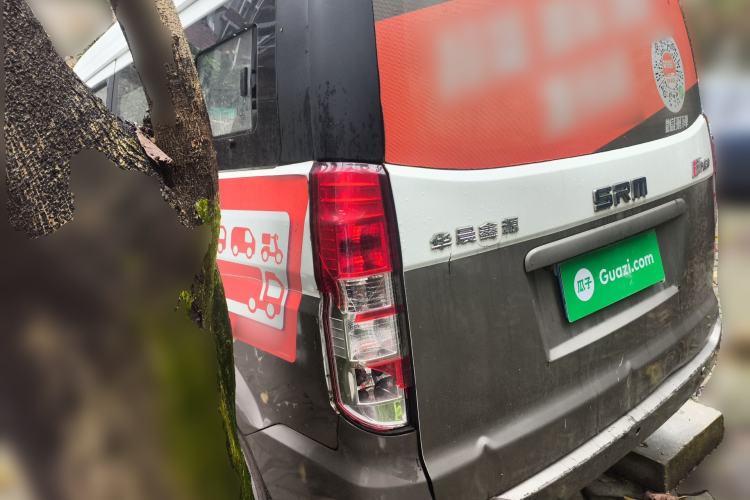 Used Jinbei New Hiace X30L CNG 2020 1.5L Wealth Edition Natural Gas Passenger Vehicle China VI Standard SWFC15M Rear Left 45 Deg