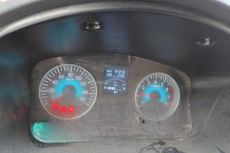 Used Jinbei New Hiace X30L CNG 2021 1.5L Natural Gas Wealth Edition Passenger Vehicle SWCC15M Odometer Close Up