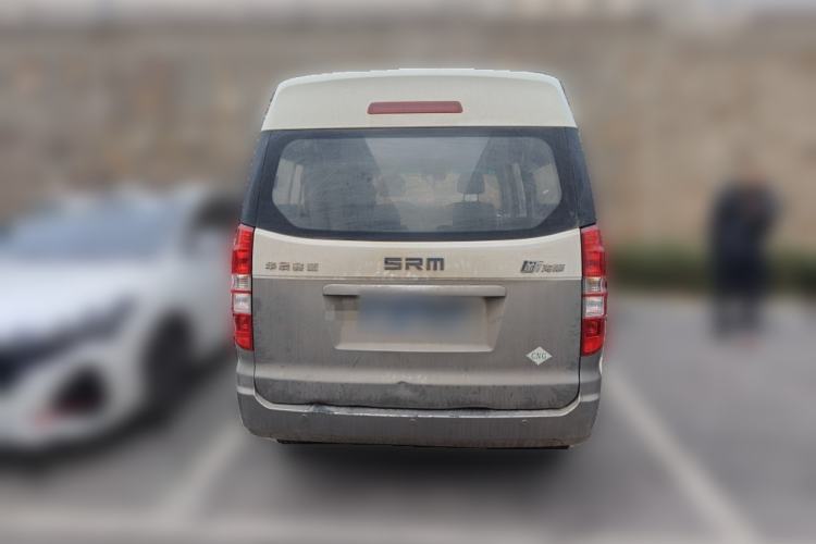 Used Jinbei New Hiace X30L CNG 2021 1.5L Natural Gas Wealth Edition Passenger Vehicle SWCC15M Rear