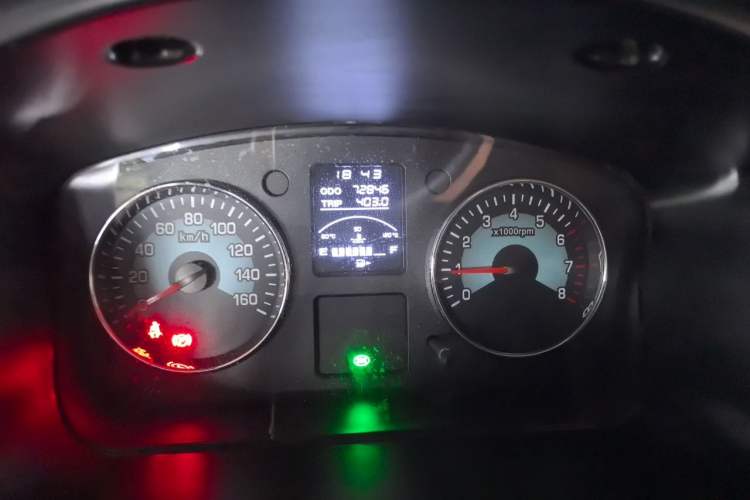 Used Jinbei New Hiace X30L CNG 2021 1.5L Natural Gas Wealth Single-Steaming Air-Conditioned Bus SWCC15M Instrument Cluster