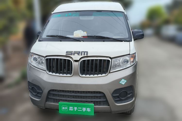 Used Jinbei New Hiace X30L CNG 2023 70L CNG Wealth Edition 6/7-seater Bus Non-Air-Conditioned Model SWCC15M Front