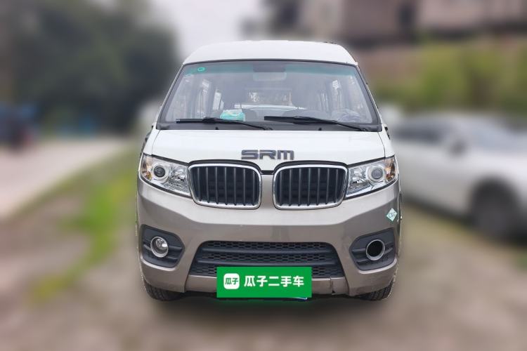 Used Jinbei New Hiace X30L CNG 2023 100L CNG Wealth Edition Bus 6/7 Seats No Air Conditioning SWCC15M Front