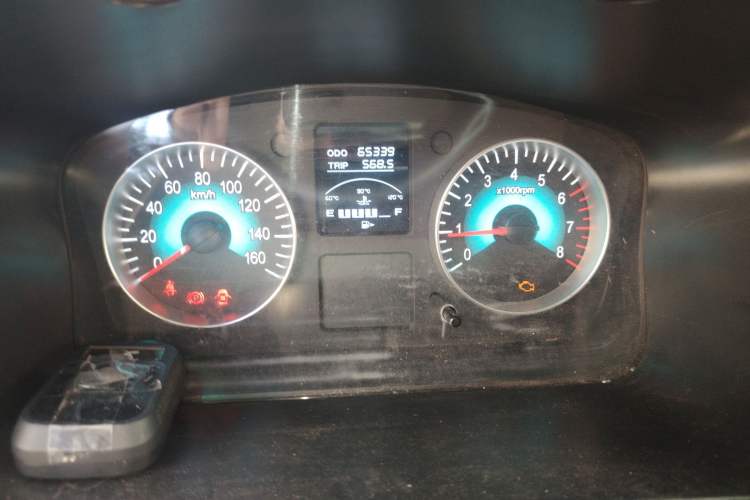 Used Jinbei New Hiace X30L CNG 2023 100L CNG Wealth Edition Bus 6/7-Seater Central Air-Conditioned Model SWCC15M Instrument Cluster