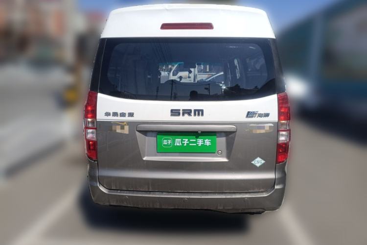 Used Jinbei New Hiace X30L CNG 2023 70L CNG Wealth Edition 6/7-seater Bus Non-Air-Conditioned Model SWCC15M Rear