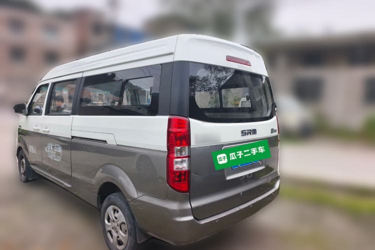 Used Jinbei New Hiace X30L CNG 2023 100L CNG Wealth Edition Bus 6/7 Seats No Air Conditioning SWCC15M Rear Left 45 Deg
