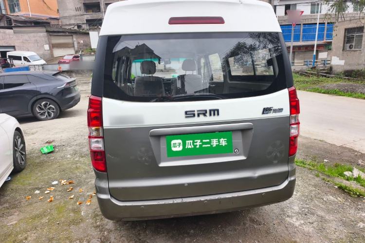 Used Jinbei New Hiace X30L CNG 2023 100L CNG Wealth Edition Bus 6/7 Seats No Air Conditioning SWCC15M Rear
