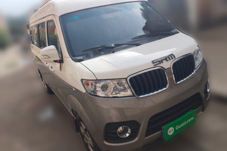Used Jinbei New Hiace X30L CNG 2023 100L CNG Wealth Edition Bus 6/7 Seats No Air Conditioning SWCC15M Exterior 2