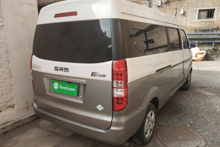 Used Jinbei New Hiace X30L CNG 2023 100L CNG Wealth Edition Bus 6/7 Seats No Air Conditioning SWCC15M Exterior 5