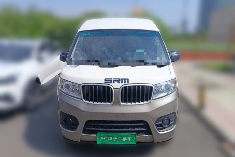 Used Jinbei New Hiace X30L CNG 2023 70L CNG Van 2/5 Seats Air-Conditioned Version Front