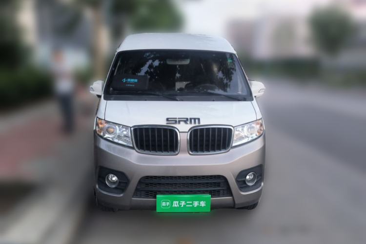 Used Jinbei New Hiace X30L CNG 2023 100L CNG Wealth Edition Bus 6/7 Seats No Air Conditioning SWCC15M Front