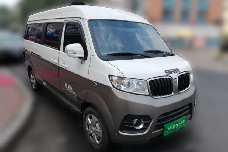 Used Jinbei New Hiace X30L CNG 2023 100L CNG Wealth Edition Bus 6/7 Seats No Air Conditioning SWCC15M Front Right 45 Deg