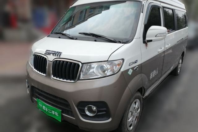 Used Jinbei New Hiace X30L CNG 2023 100L CNG Wealth Edition Bus 6/7 Seats No Air Conditioning SWCC15M