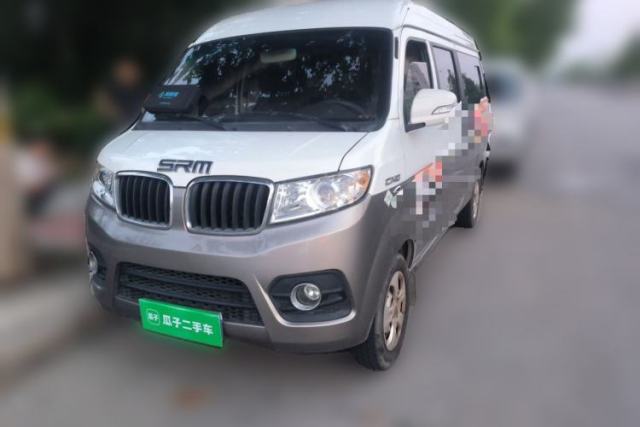 Used Jinbei New Hiace X30L CNG 2023 100L CNG Wealth Edition Bus 6/7 Seats No Air Conditioning SWCC15M