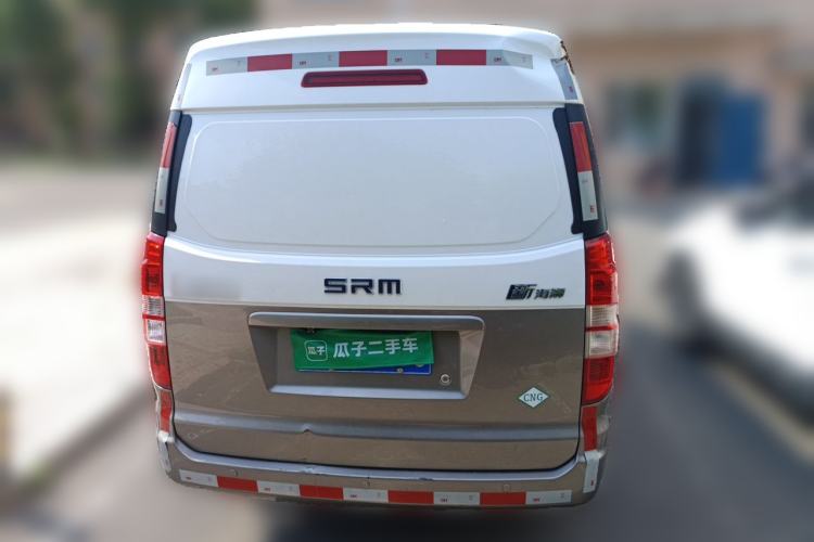 Used Jinbei New Hiace X30L CNG 2023 70L CNG Van 2/5 Seats Air-Conditioned Version Rear